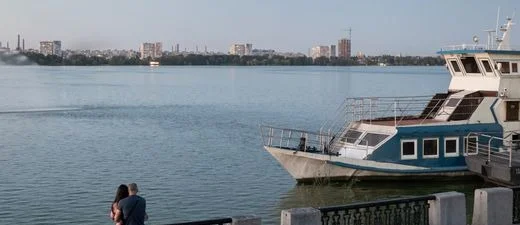 Dnipro River in Ukraine