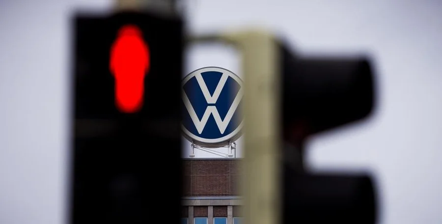 VW Audi car steering wheel