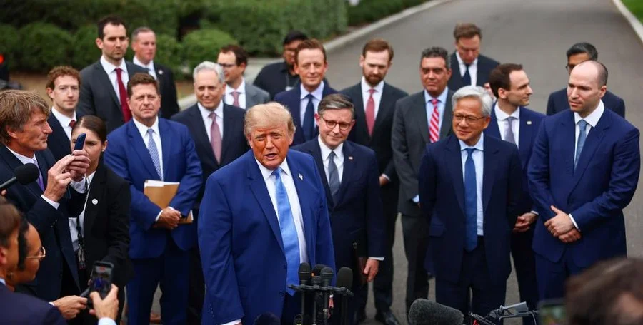 Trump meeting AI executives