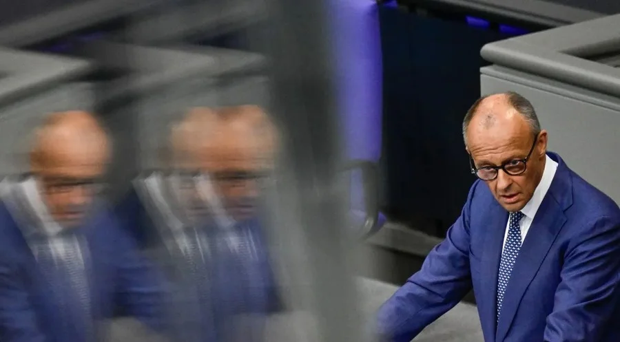 German Chancellor Merz in Bundestag