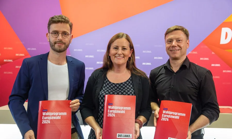 Die Linke election poster